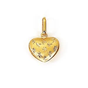 Anheng, gull, med kjede.