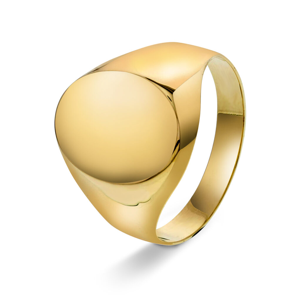 Ring, signet oval.