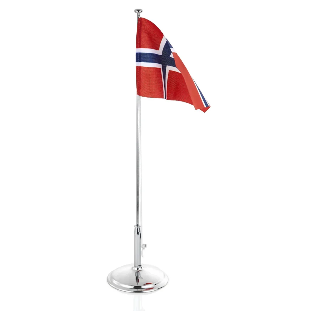 Flagg,blank tinnfot.